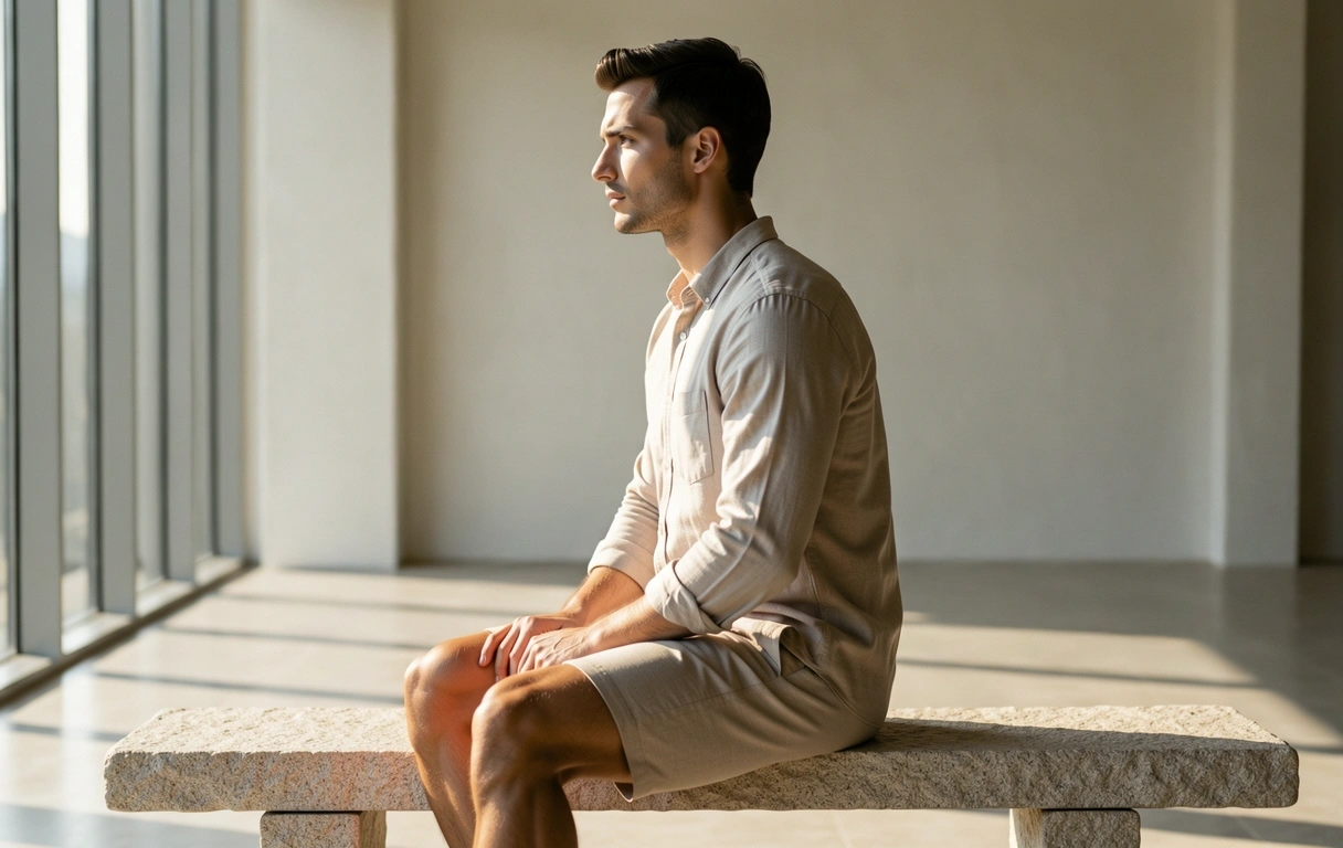 Serene Raumgestaltung für Fokus und Balance